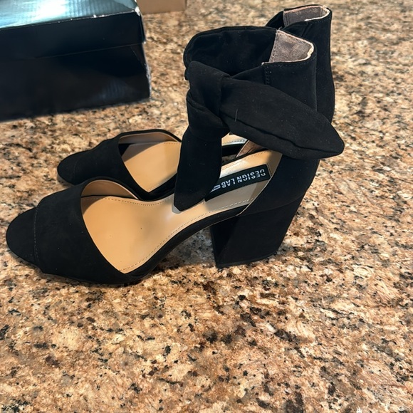 Design Lab black heel sandal - Picture 4 of 4